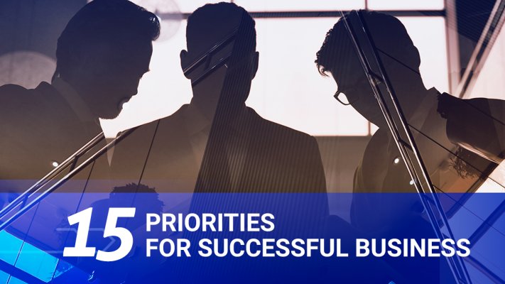 15 key priorities for successful business in 2021